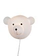 MATHIAS - Applique MATHIAS MILOW blanche, abat‑jour finition blanc mat, hauteur 19,3 cm, largeur 25,2 cm, profondeur 12,5 cm, compatible ampoule culot E27 non incluse, usage intérieur décoratif - vignette