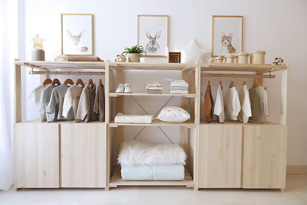 ASTIGARRAGA KIT LINE - Armoire en bois pour étagère NOVA, 53,5x76,5x40,5 cm - large