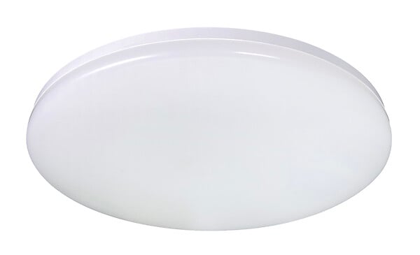 TIBELEC - Plafonnier LED extra plat MEREZ - Blanc - 24W - large