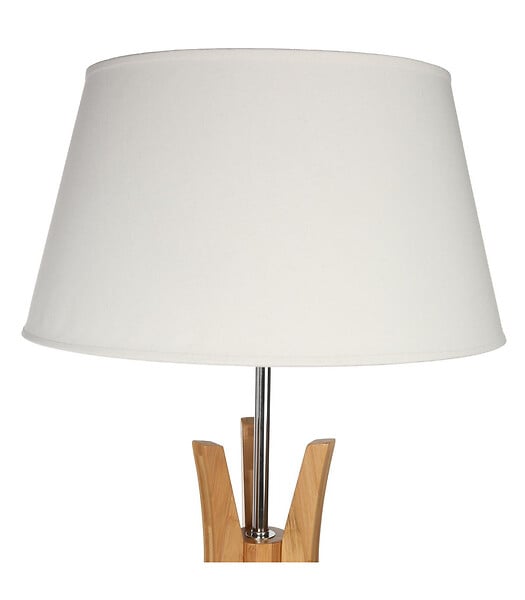 ATMOSPHERA - Lampadaire Trépied en Bambou H 156 cm - large