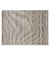 ATMOSPHERA - Tapis extérieur ou intérieur en polypropylène Gris tissé losanges 120 x 170 cm - vignette