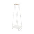 COMPACTOR - Portant nora blanc avec tablette - vignette