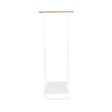 COMPACTOR - Portant nora blanc avec tablette - vignette
