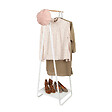 COMPACTOR - Portant nora blanc avec tablette - vignette