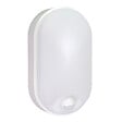 TIBELEC - Hublot ovale LED ALUDRA - Blanc - 12W avec détecteur - vignette