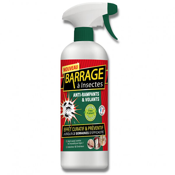 VENTEO - Barrage aux insectes - Spray 1L - Géraniol - Anti-nuisible - large