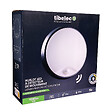 TIBELEC - Hublot LED polycarbonate VELA Noir 12W - vignette