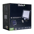 TIBELEC - Mini projecteur solaire LED avec détecteur - Noir - 3W - vignette