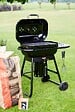 BARBECOOK - Barbecue à charbon acier émaillé Magnus Comfort - Noir - vignette