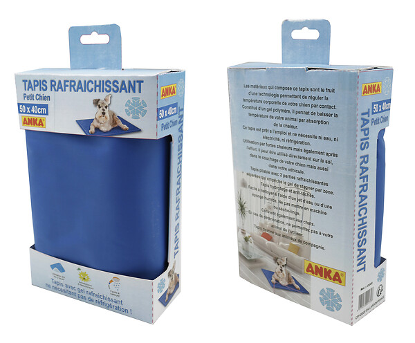 ANKA - Tapis rafraîchissant pour chien - L.90xl.50cm - large