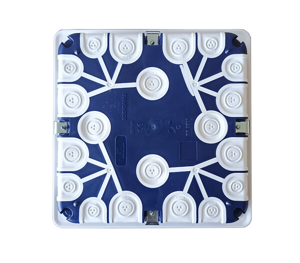 MC KENZIE - Boite dérivation stop air multi-matériaux - 170x170x40mm - large