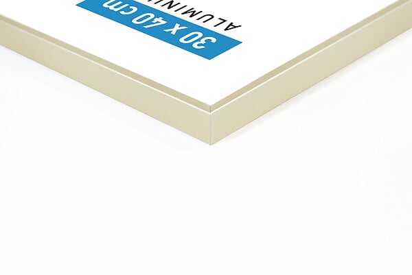NIELSEN - Cadre photo aluminium Accent - Or mat - 70x100cm - large