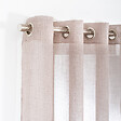 ROCLE - Voilage Ushuaia - Taupe - H.240xL.140cm - vignette