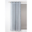 ROCLE - Voilage Mindelo - Bleu jean - L.140xH.240cm - vignette