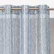 ROCLE - Voilage Mindelo - Bleu jean - L.140xH.240cm - vignette