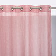 ROCLE - Voilage Ushuaia - Rose - H.240xL.140cm - vignette