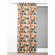 ROCLE - Rideau Twiggy en lin et polyester - Camel - L.130xH.260cm - vignette