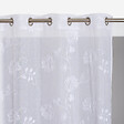 ROCLE - Rideau Matriochka blanc - L.140xH.240cm - vignette