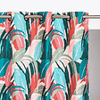 ROCLE - Rideau panneau imprimé Montera Multicolore - 135x260cm - vignette