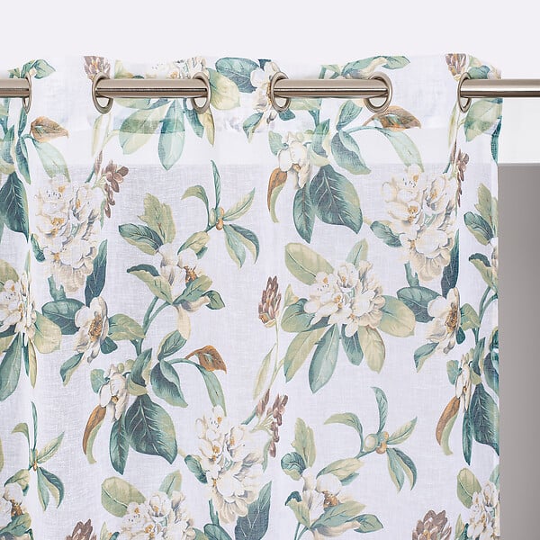 ROCLE - Voilage Liana - Vert - L.140xl.240cm - large