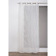 ROCLE - Voilage tamisant Rabane - Ivoire - 140x240cm - vignette