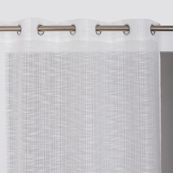 ROCLE - Voilage tamisant Rabane - Ivoire - 140x240cm - large