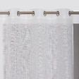 ROCLE - Voilage tamisant Rabane - Ivoire - 140x240cm - vignette