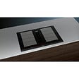 SIEMENS - table de cuisson aspirante induction 80cm 4 feux 7400w noir - ex875lx67e - vignette