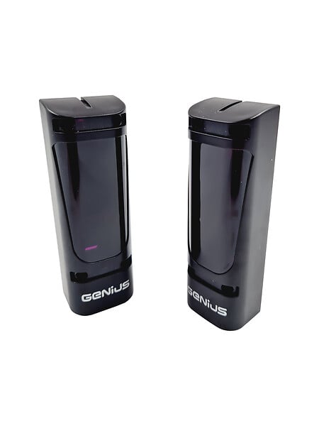 GENIUS BY FAAC - Photocellules Bus 24 V Genius - Genius By Faac Photocellules Pour Motorisation Portail - Compatible Avec La Gamme Portes De Garage Et Portails - large