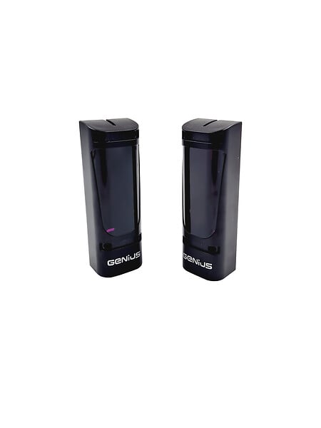 GENIUS BY FAAC - Photocellules Bus 24 V Genius - Genius By Faac Photocellules Pour Motorisation Portail - Compatible Avec La Gamme Portes De Garage Et Portails - large