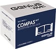 GENIUS BY FAAC - Compas Kit 24 V Genius By Faac - Compas - Kit Motorisation Portail Battant - Portails En Bois, Alu, Acier, Pvc (avec Renfort) - vignette