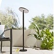 LUMIHOME - Lampadaire LED solaire USB - Noir - Hauteur modulable - vignette