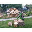 VITO - Fendeuse à bois thermique 12 tonnes Bûches Longueur 52cm Ø30cm Moteur essence 4T 7CV VITO - vignette