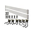 STANLEY - Ensemble de 2 rails 120 cm de rangement 18 accessoires STST22000 STANLEY - vignette