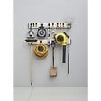 STANLEY - Ensemble de 2 rails 120 cm de rangement 18 accessoires STST22000 STANLEY - vignette