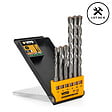 VITO - Coffret de 6 Forets SDS PLUS Diam Ø 6 | 8 | 10 | 12 mm Spécial PIERRE VITO - vignette