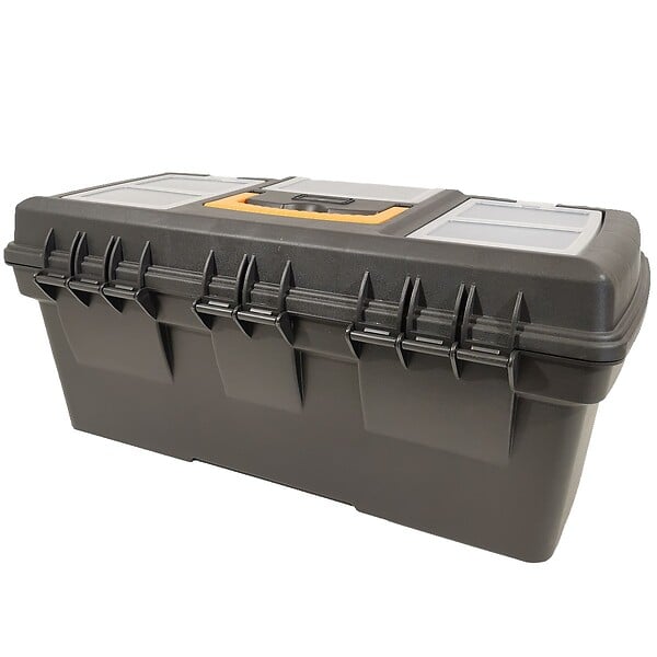 VITO - Boite à outils 21" 535 x 291 x 280 mm Grande malette 3 organiseurs sur couvercle + Porte outils interieur VITO - large