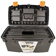VITO - Boite à outils 21" 535 x 291 x 280 mm Grande malette 3 organiseurs sur couvercle + Porte outils interieur VITO - vignette