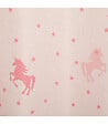 ATMOSPHERA - Rideau occultant Rose avec Licornes phosphorescentes 140 x 250 cm - vignette