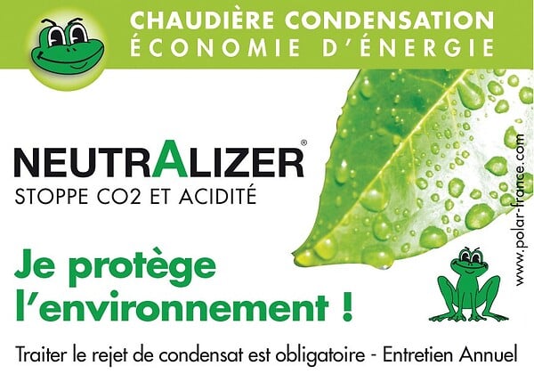 POLAR - Neutralizer de condensats pour chaudière gaz murale Polar - 24 KW - large