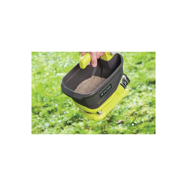 RYOBI - Pack RYOBI Epandeur à main OSS1800 - 18V One+ - 1 Batterie 2.0Ah - 1 Chargeur rapide - large