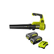 RYOBI - Pack RYOBI Souffleur 36V Max Power RY36BLA-140 - 2 Batteries 4.0Ah - 1 Chargeur rapide - vignette