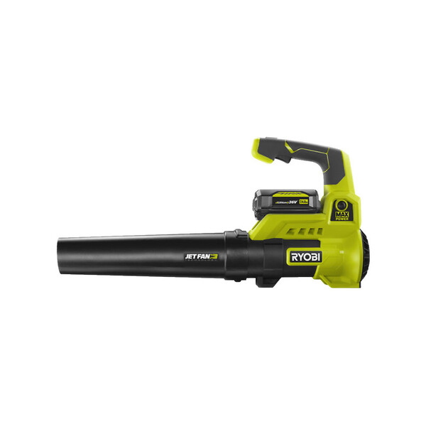 RYOBI - Pack RYOBI Souffleur 36V Max Power RY36BLA-140 - 2 Batteries 4.0Ah - 1 Chargeur rapide - large