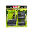 RYOBI - Pack RYOBI - Perceuse Visseuse R18DD2-220S - 18V One Plus - 2 batteries 2,0Ah - chargeur - Coffret antichocs empilable 38 accessoires - porte embouts - vignette
