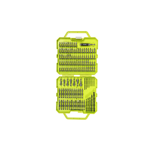 RYOBI - Pack RYOBI Perceuse à percussion RPD1010K - 1010W - Coffret de 127 accessoires - RAK127DDSD - large