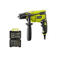 RYOBI - Pack RYOBI - Perceuse à  percussion - RPD800-K - 800W - Coffret RAK60DDF 60 accessoires - perçage et vissage - vignette
