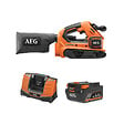 AEG - Pack AEG 18V - Ponceuse à  bande Brushless 75mm - Batterie 4.0 Ah - Chargeur - vignette
