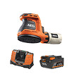 AEG - Pack AEG 18V - Ponceuse excentrique 125mm - Batterie 4.0 Ah - Chargeur - vignette