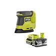 RYOBI - Pack RYOBI Ponceuse triangulaire 18V One+ - RPS18-0 - 1 Batterie 4.0Ah - 1 Chargeur rapide RC18120-140 - vignette