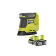RYOBI - Pack RYOBI Ponceuse triangulaire 18V One+ RPS18-0 - 1 Batterie 2.5Ah - 1 Chargeur rapide RC18120-125 - vignette